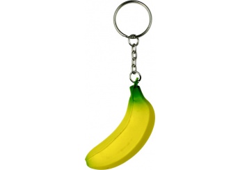 Porta-chaves anti-stress em forma de frutas