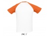 T-SHIRT BICOLOR COM MANGAS RAGL PARA HOMEM FUNKY