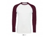 T-SHIRT BICOLOR COM MANGAS COMPRIDAS RAGL PARA HOMEM FUNKY LSL