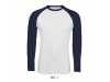 T-SHIRT BICOLOR COM MANGAS COMPRIDAS RAGL PARA HOMEM FUNKY LSL