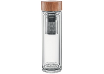 Garrafa de parede dupla 420ml BATUMI GLASS