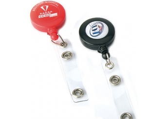 Porta-identificador de cordo extensvel