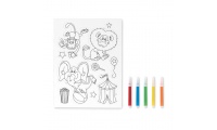 Sticker de Imans magnticos para colorir
