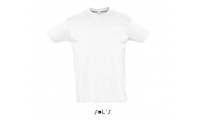 T-SHIRT DE GOLA REDONDA BRANCA PARA HOMEM IMPERIAL