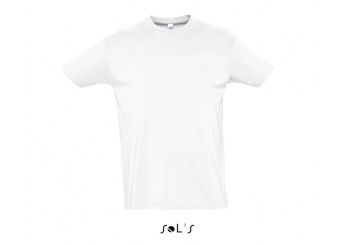 T-SHIRT DE GOLA REDONDA BRANCA PARA HOMEM 3XL IMPERIAL