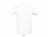 T-SHIRT DE GOLA REDONDA BRANCA PARA HOMEM IMPERIAL