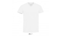 T-shirt com Gola em V para Homem Branca IMPERIAL V MEN