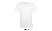 T-SHIRT JUSTA DE GOLA REDONDA BRANCA PARA HOMEM IMPERIAL FIT