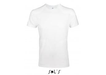 T-SHIRT JUSTA DE GOLA REDONDA BRANCA PARA HOMEM IMPERIAL FIT