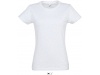 T-SHIRT DE GOLA REDONDA CORES PARA SENHORA IMPERIAL