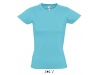 T-SHIRT DE GOLA REDONDA CORES PARA SENHORA IMPERIAL