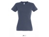 T-SHIRT DE GOLA REDONDA CORES PARA SENHORA IMPERIAL