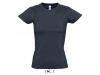 T-SHIRT DE GOLA REDONDA CORES PARA SENHORA IMPERIAL