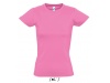 T-SHIRT DE GOLA REDONDA CORES PARA SENHORA IMPERIAL