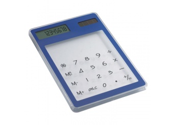 Calculadora solar transparente