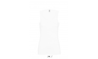 T-SHIRT SEM MANGAS PARA SENHORA BRANCO JANE