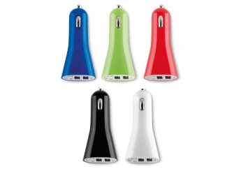 Carregador para carro com 2 portas USB LANCE