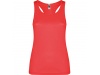 Camisola desportiva com cavas e decote debruado Senhora Shura