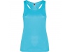 Camisola desportiva com cavas e decote debruado Senhora Shura