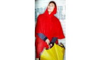 Capa de chuva dobrvel com capuz