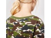 Sweat estampado camuflagem 290gr/m2 Homem 