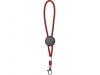 Porta-chaves tubular com ajuste + mosqueto