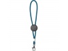 Porta-chaves tubular com ajuste + mosqueto