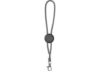 Porta-chaves tubular com ajuste + mosqueto