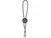 Porta-chaves tubular com ajuste + mosqueto