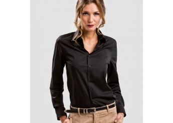 Camisa Popelina de manga Comprida para Senhora PARIS
