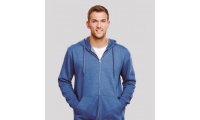 Sweatshirt com fecho e capuz para homem