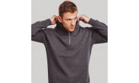 Sweatshirt unissexo com fecho Budapest