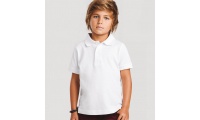 Polo de criana unissexo branca ADAM KIDS