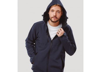 Casaco softshell com capuz removvel para homem ZAGREB