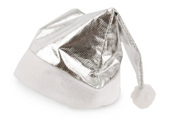 Gorro de Pai Natal Metalizado