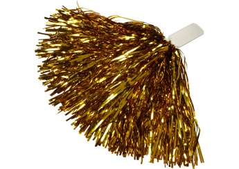 Pom-pom com cabo branco