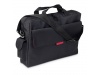 Porta-documentos com bolso frontal e ala ajustvel