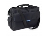 Porta-documentos com bolso frontal e ala ajustvel