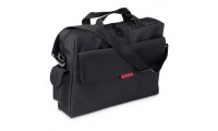 Porta-documentos com bolso frontal e ala ajustvel