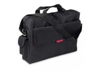 Porta-documentos com bolso frontal e ala ajustvel