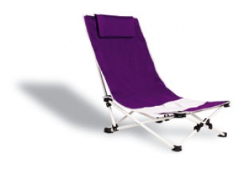 Cadeira de praia com almofada cervical