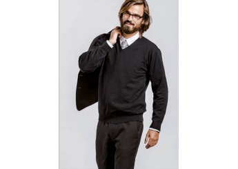 Pullover com decote em V para Homem MILAN