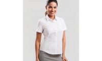 Camisa Oxford de Manga Curta para Senhora London