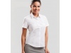 Camisa Oxford de Manga Curta para Senhora London