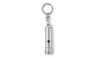 Lanterna LED de plstico com porta-chaves
