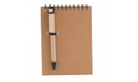 Caderno em Carto Reciclado + Esferogrfica CONCERN