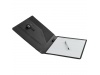 Portflio A4 com placa de metal
