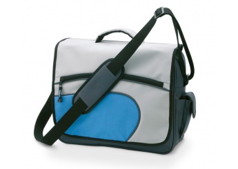 Porta-documentos com diversos bolsos