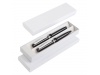 Conjunto de esferogrfica + roller de metal + estojo de oferta