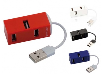 HUB 4 Portas USB 2.0 GEBY